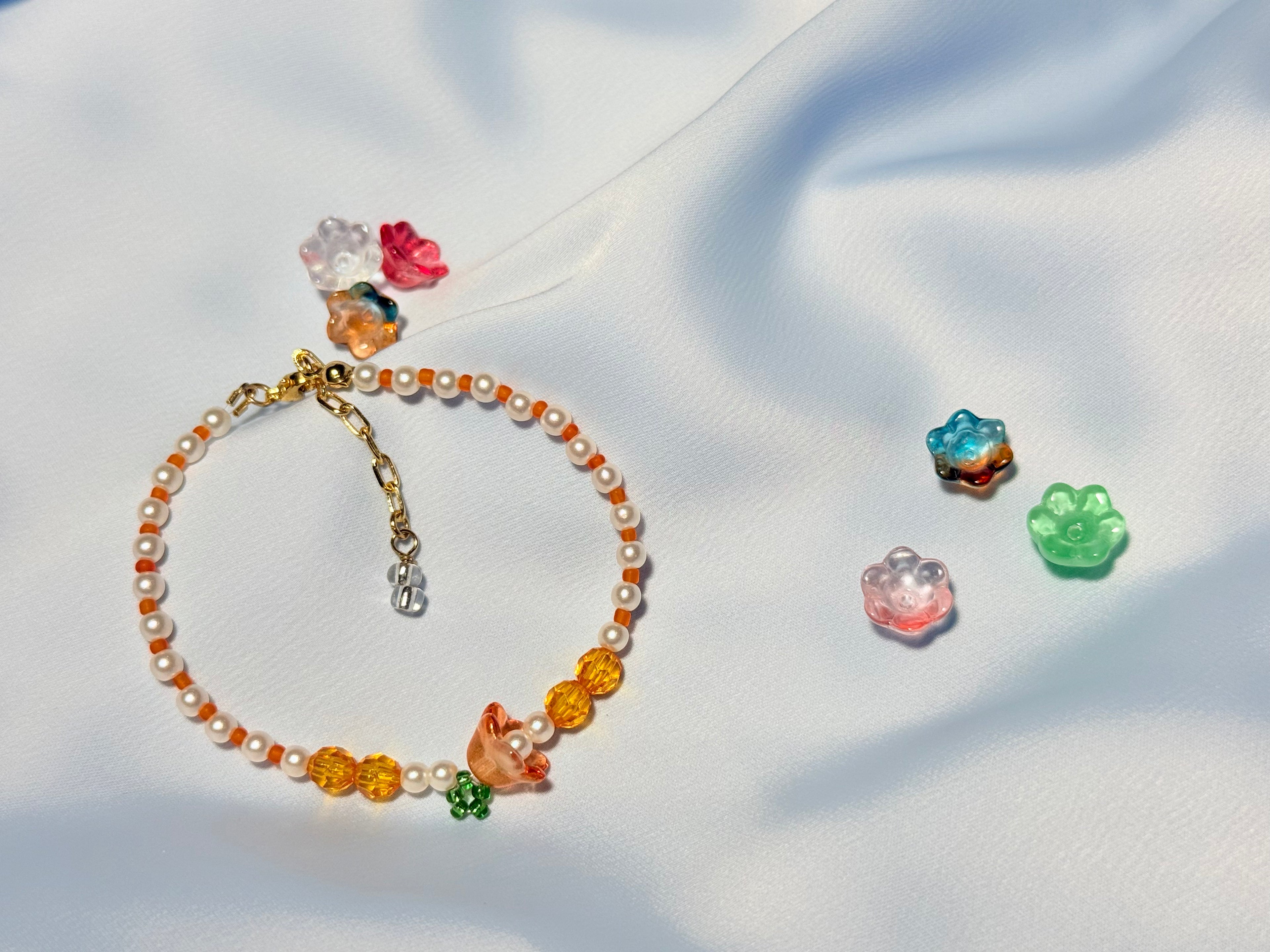 Bell Flower in Orange